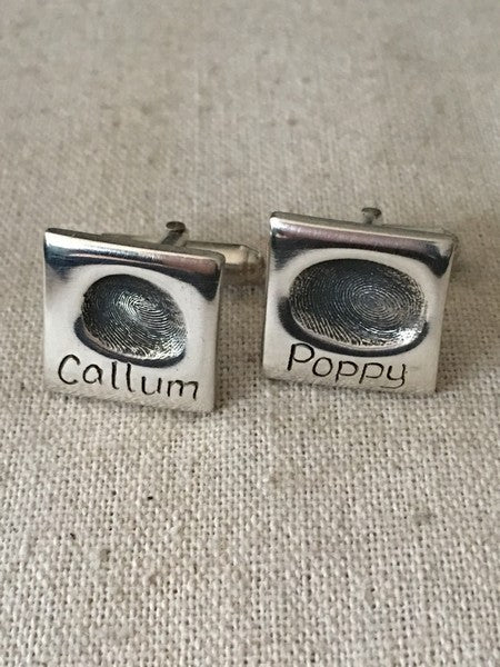 Fingerprint Cufflinks