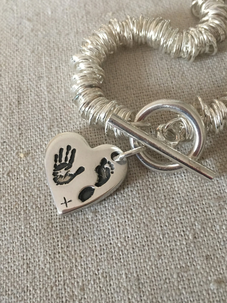 Small Charm Mini Hand and Foot print