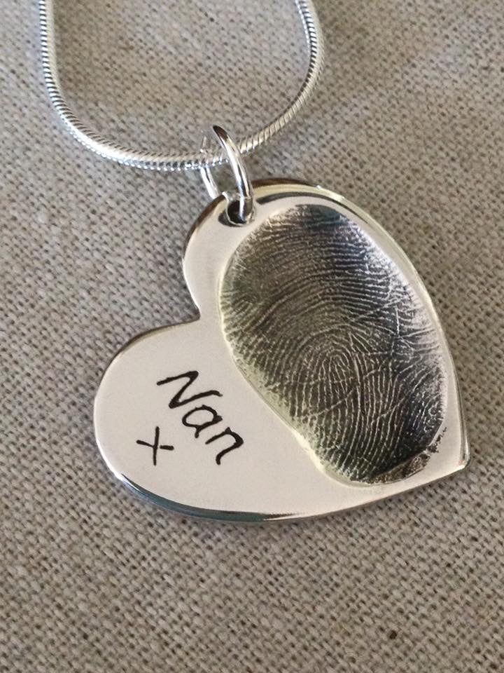 Extra Large Charm Fingerprint